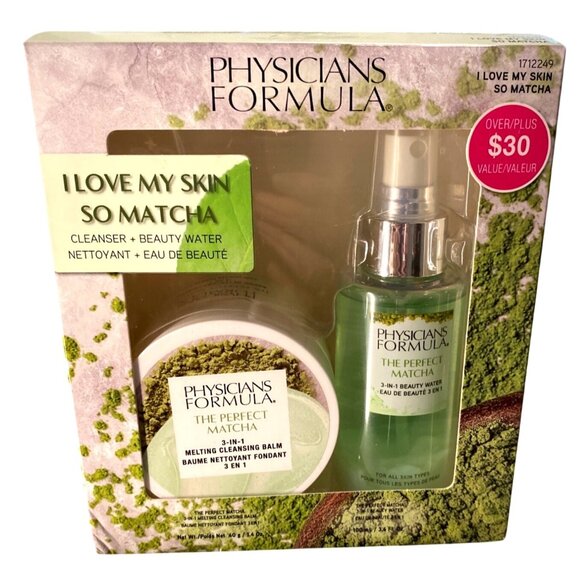 Physicians Formula I Love My Skin So Matcha 3-in-1 Melting Cleansing Balm & Beau - Picture 1 of 4